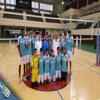 فريق جامعة #الباحة يحقق الميداليات البرونزية في دوري كرة الطائرة للجامعات السعودية‎
