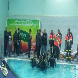 هلال #تبوك الكابتن"الصميلي" قضى (24) ساعة تحت الماء