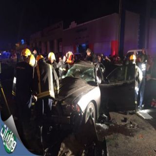 هلال #تبوك: حادث طريق المدينة يُخلف 5 إصابات أحداها حرجة