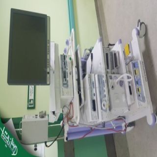 تشغيل جهاز جراحة المناظير بمستشفى #محايل العام