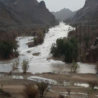 بالصور "وطنيات" ترصد الأمطار التي شهدتها محافظة بيشة