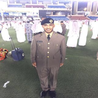 المطيري يحتفل بتخرجه من كلية الملك فهد الأمنية