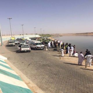 غرق حدثين ونجاة الثالث ببحيرة بمحافظة دومة الجندل