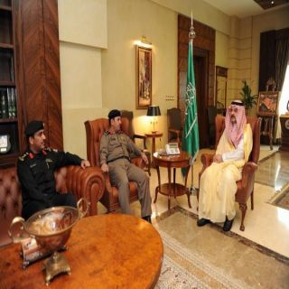 مُحافظ #جدة يلتقي مُدير إدارة دويات الأمن العميد بندر الشريف