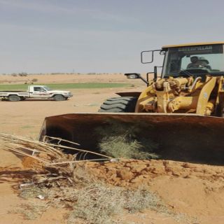 أمانة #القصيم تُزيل نصف مليون متر تعديات جنوب غرب #بريدة