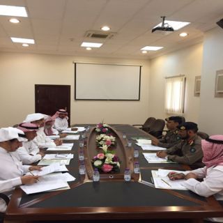 إجتماع مُشترك يجمع بين مُدير مدني بريدة ورئيس جمعية البر الخيرية بـ #بريدة