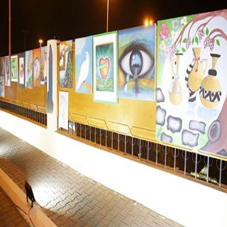 أكثر من (5000) زائر لشارع الفن في مُحافظة #المجاردة