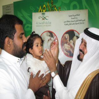 مُحافظ #المجاردة يُطلق حملة التطعيم ضد شلل الأطفال