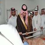 "عسير" مديرعام الشئون الصحية بعسيريستقبل اميرعسيرفي غرفة طفل حضانة أبها