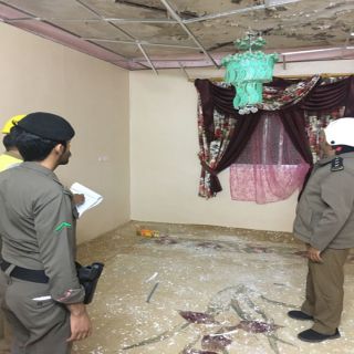 مدني #الباحة نجاة (12) فرداً من عائلة واحدة جراء سقوط جزئي لسقف منزلهم