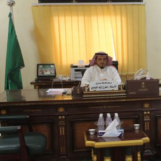مُحافظ #بارق يستقبل في مكتبه طاقم تحرير "وطنيات"