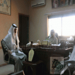 "عرعر" رجل الأعمال محمد صبار الشمري يُكرم الطاقم الطبي بمستشفى عرعر المكزي