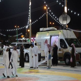 الإحوال المدنية تُقدم خدماتها لزوار مهرجان محايل عبر العربة المُتنقلة
