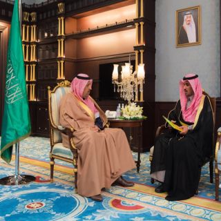 أمير الباحة يستقبل مدير عام فرع الهيئة العامة للزكاة والدخل المعين حديثاً بالمنطقة