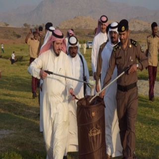 البناوي و البارقي يدشنان حملة النظافة ( مكاني مسؤوليتي2 ) بمشاركة هايكنج السعودية