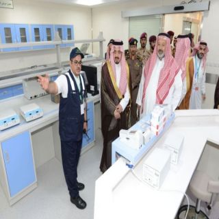 أمير عسير يتفقد مركز الأمير فيصل بن خالد  لجراحة وأمراض القلب