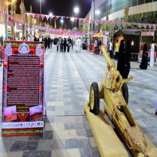 بالصور مدفع رمضان يتوسط موقع مهرجان ليالي رمضان بـ #عنيزة