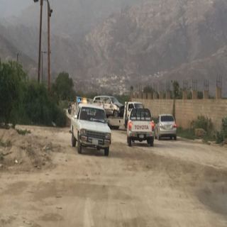 انقلاب مركبة يخرج بعض قرى شمال ثلوث المنظر عن خدمة الكهرباء