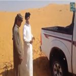 "القصم" فديو شباب من القصيم ماذا فعلوا بعد أن نفذت بطارية سيارتهم