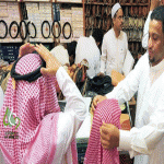  السعوديون اشتروا 8 ملايين "شماغ" خلال شهر رمضان