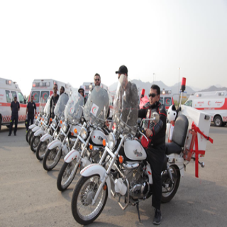 الهلال الأحمر يخصص ١٢٧ مركزا إسعافيا و٣٦١ سيارة إسعاف في مكة والمدينة والمشاعر