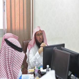 مدير عام فرع هيئة #لباحة يجتمع برؤساء هيئات المنطقة