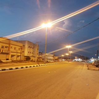 بلدية #بارق ترفع طاقة إنارة طريق ثلوث المنظر وتستبدل محولات الكهرباء
