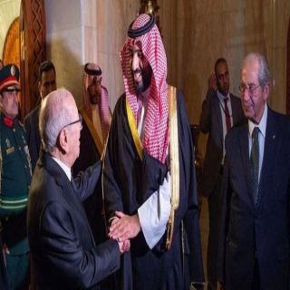 الأمير محمد بن سلمان يُغادر تونس بعد زيارة استمرت لعدة ساعات