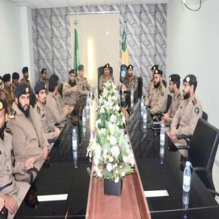 العميد الشهراني يتفقد سير العمل في ادارة مدينة #تبوك