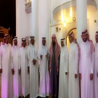 الشيخ أبو طالب يستضيف مستشار الديوان الملكي الشيخ الدكتور سعد الشثري