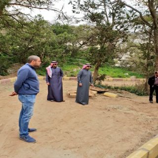رئيس بلدية #تنومة يقف على عدد من المشاريع والمنتزهات في المُحافظة