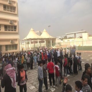 خطة إخلاء ناجحة لفرضية في ابتدائية معهد العاصمة النموذجي