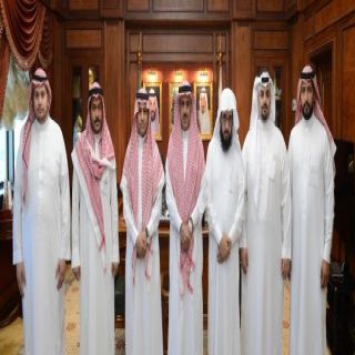 مدير #جامعة_الملك_خالد يستقبل المشرف العام على المكتبة الرقمية السعودية