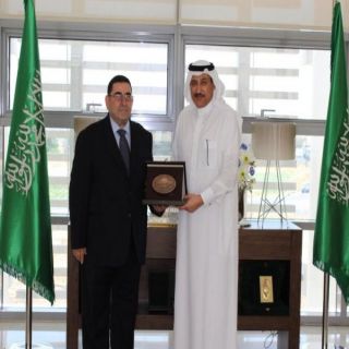السفير السعودي لدى الأردن يستقبل رئيس لجنة الشؤون الخارجية لمجلس النواب