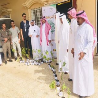 ألشهري يُطلق مشروع تشجيير"الحي"أغرسها تنعم بظلها وأجرها" بثلوث المنظر