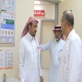وكيل محافظة #بارق يتفقد مركز صحي وادي الخير