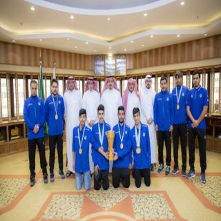 الداود يستقبل منتخب #جامعة_القصيم لكرة الطاولة الفائز ببطولة الجامعات بالطائف