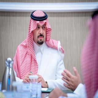 سمو أمير #الشمالية يجتمع بمدير المشاريع بمؤسسة الملك خالد الخيرية