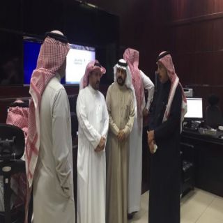فريق بلدي عسير يزور مقر الطوارئ و الكوراث في الأمانة