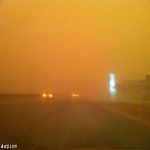 اجواء غير مستقرة على الرياض ومدني الرياض يُطالب بأخذ الحيطة والحذر