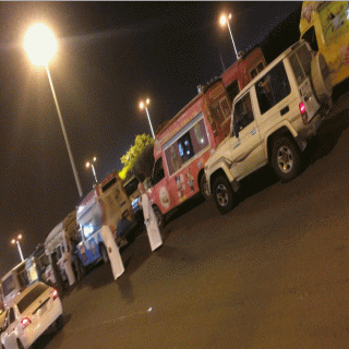 بلدية #محايل تُكثف جوالاتها الرقابية على عربات الـ"فود تراك" وسيارات بيع( الآيس كريم )