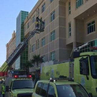 مدني عسير يُجري فرضية حادث إنسكاب مادة كيميائية بمختبرات كلية العلوم بجامعة الملك خالد بأبها