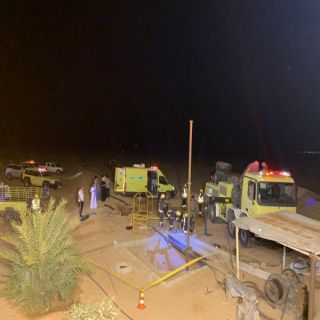 مدني القصيم ينتشل جثة شخصين الأول سقط في بئر والآخر انهار عليه بئر أثناء عملية الحفر
