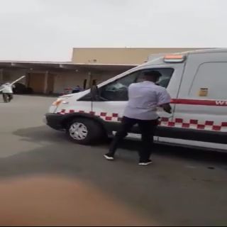 مريض يهرب بسيارة إسعاف للهلال الأحمر و"وطنيات" تكشف التفاصيل