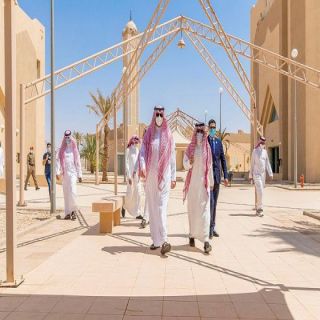سمو أمير #الحدود_الشمالية يتفقد الكلية التقنية للبنين بعرعر