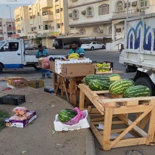 #أمانة_جدة مصادرة (996)ك من الخضروات والفواكه ضمن الحملات اليومية بنطاق الصفا