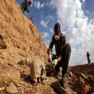 العثور على 32 جثة متفسخة غرب مدينة الموصل