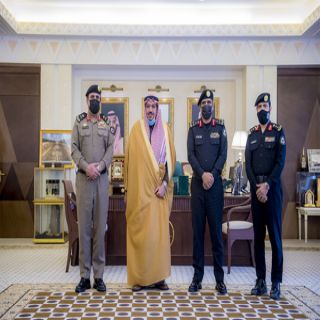 سمو الأمير فيصل بن مشعل يلتقي مدير الإدارة العامة لدوريات الأمن.