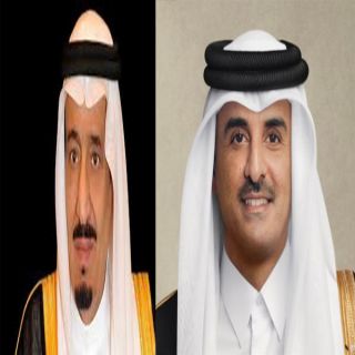 القيادة القطرية تهنئ خادم الحرمين الشريفين بمناسبة نجاح العملية التي أجراها سمو ولي العهد