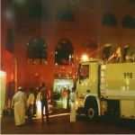 المدينة - السيطرة على حريق بفندق قرب المسجد النبوي